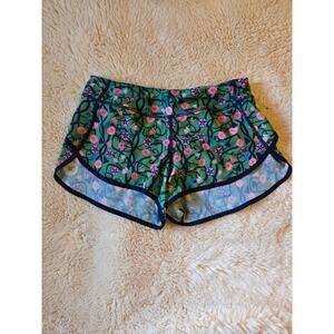 Smashfest Queen Athletic Lightweight Colorful Whimsical Print Running Shorts